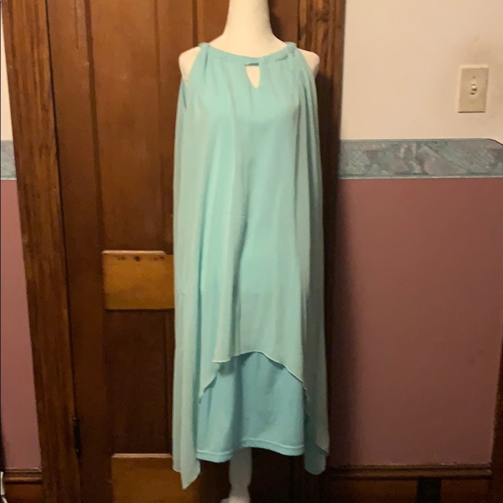 Blue dress never worn